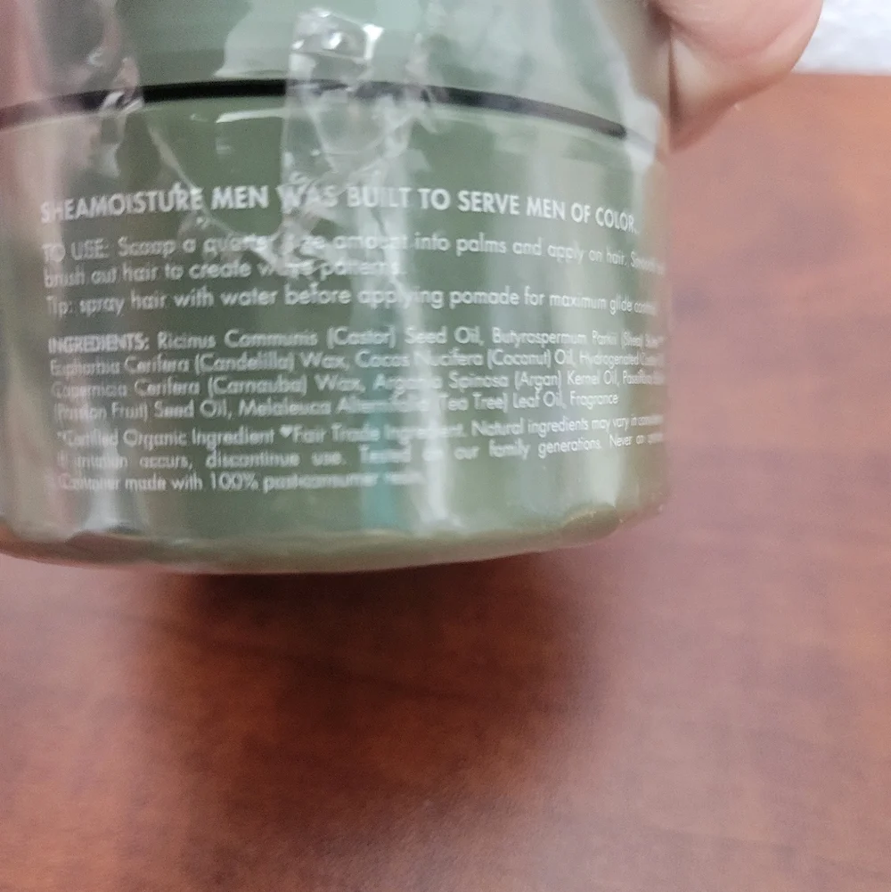 SheaMoisture Men Waves Pomade 4 Oz Nwt